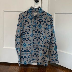 Ariat REAL Comfort Aztec Sweatshirt Pullover Medium Women’s